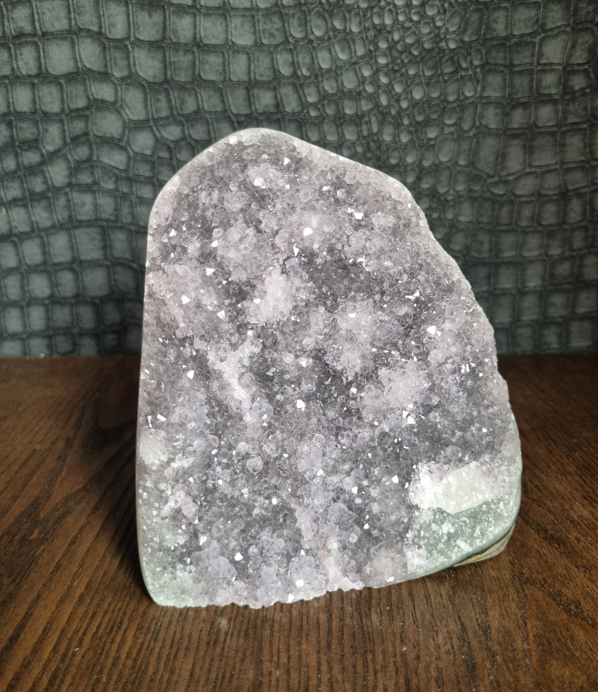 Amethist op standvlak