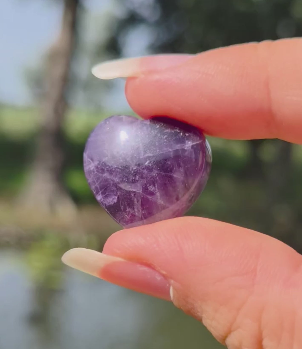 Amethyst-Kettenanhänger – Ruhe und Entspannung