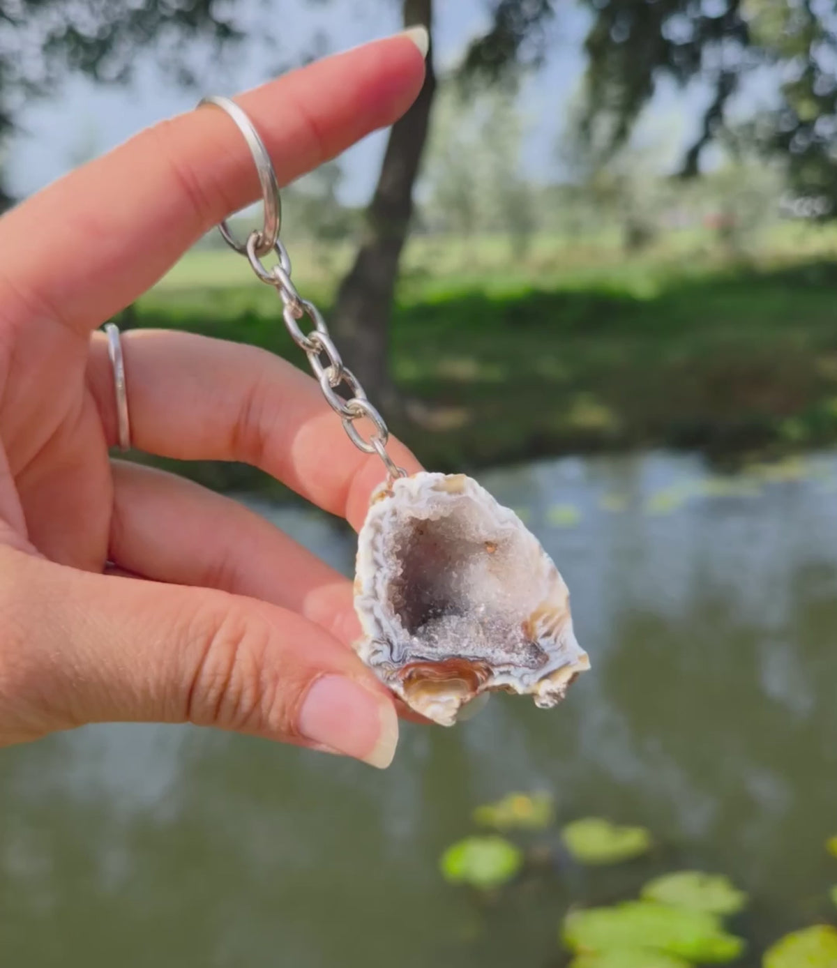 Amethyst-Kettenanhänger – Ruhe und Entspannung