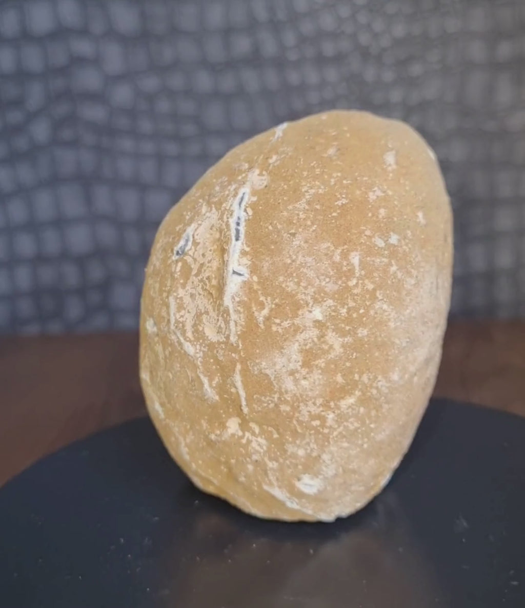 Agaat geode op standvlak