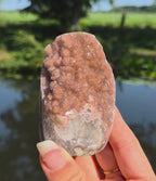 Red healer (hematoid quartz) tower