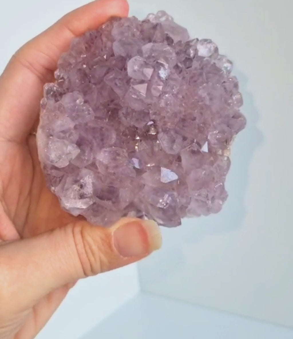 Roze amethist free form