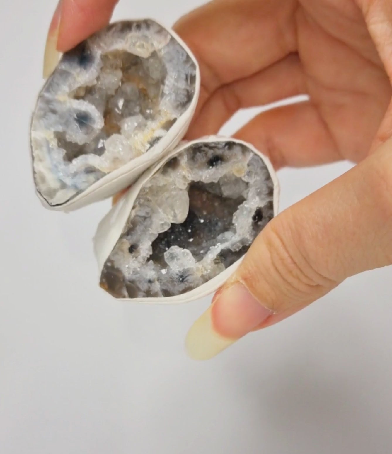 Agaat geode paartjes #2