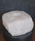 Bergkristal waxinelichthouder Nr. 12