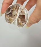 Agaat geode paartjes #5