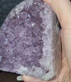 Amethist op standvlak