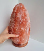 Oranje Himalaya zoutlamp
