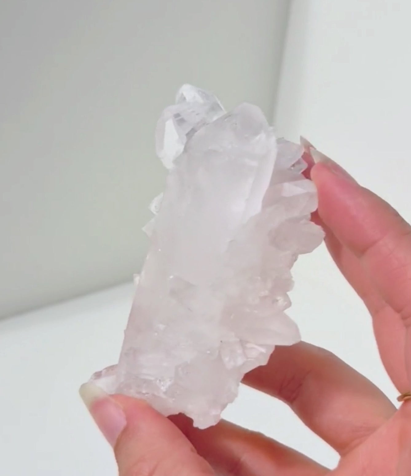 Bergkristal cluster