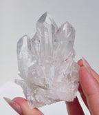 Bergkristal cluster