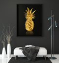 BLACK & GOLD ANANAS POSTER