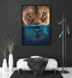 ONDERWATER LEEUWIN POSTER