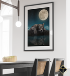 LUIPAAARD REFLECTIE POSTER