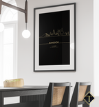 SKYLINE BANGKOK POSTER