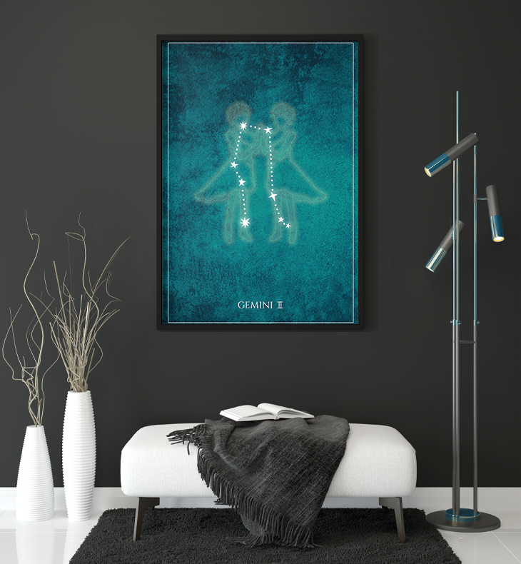 STERRENBEELD TWEELING POSTER